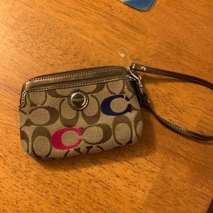 Coach wristlet